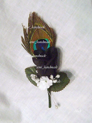 Pin Boutonniere~Pin Corsage~Sua escolha~Noivo~Prom~Casamento - Imagem 1 de 4