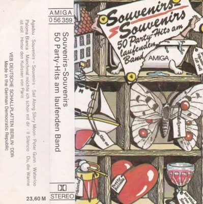 Souvenirs-Souvenirs-50 Party Hits - Kassette-Tape - 1988 - DDR AMIGA - Bild 1 von 4