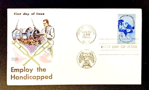 US Postage SC#1155 PHYSICALLY HANDICAPPED 1960 Fluegel FDC $7.89 Free shipping - Picture 1 of 2