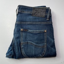 Lee Lo Skinny Denim Jeans Mens Size 30 Waist Blue Casual Style Fashion Summer