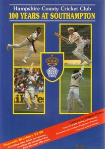 Libro - Club de Cricket del Condado de Hampshire - 100 años en Southampton - En muy buena condición - Imagen 1 de 1