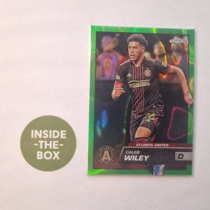 Wiley Atlanta Topps MLS 2023 United Caleb Neon Green /99 - Picture 1 of 1