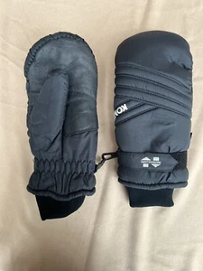KOMBI Mens Alpine (gloves) Mittens Size Large Black Winter Snow Ski Leather Palm - Picture 1 of 10