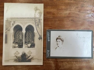 Blida Cité Dourel Carte photo + CDV, XIXe, Villa, Algérie, CPA, Pieds noirs. - Picture 1 of 6