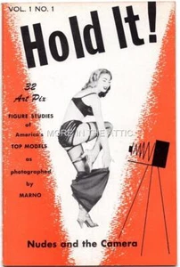 PINUP GLAMOUR CHEESECAKE ONE SHOT DIGEST SIZE MAGAZINE TITLED HOLD IT - Bild 1 von 1