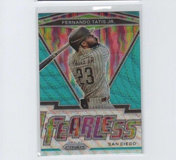 2021 Fernando Tatis Jr. Panini Prizm Teal Wave