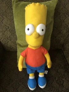 The Simpsons Bart Simpson Nanco 2005 18 Zoll Plüschpuppe 20th Century Fox - Bild 1 von 4