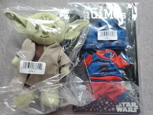 Disney Parks NuiMOs YODA Star Wars Plush Poseable + Star Wars Pajamas outfit NEW - Picture 1 of 5