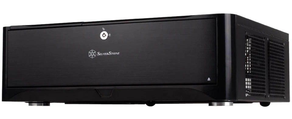 SilverStone SST-GD06B - Grandia HTPC Micro ATX Desktop Gehäuse - Bild 1 von 1