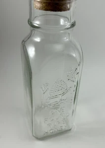 Botella tarro de vidrio acres de miel colmena 1 libra miel pura vintage rústica granja - Imagen 1 de 6