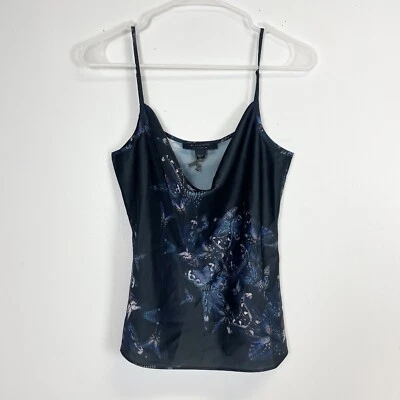 Blusa All Saints Mujer Talla 2 Hadley Diana Mariposa Top Sin Mangas NUEVA SIN ETIQUETAS NUEVA Foto 1 de 4