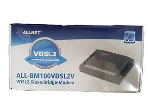 Allnet ALL-BM100VDSL2V Bridge Modem mit Vectoring/ADSL - Auslaufmodell