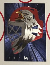 2001-02 ITG Be a Player Update THE MASK - Ed Belfour - Chicago Blackhawks HOF