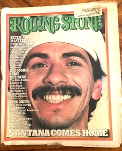 ROLLING STONE MAGAZINE-ISSUE #212-MAY 6, 1976-SANTANA COMES HOME - Picture 1 of 1