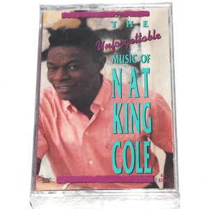 Nat King Cole - The Unforgettable Music Of (Cassette Tape 1991) SEALED NEW - Picture 1 of 3