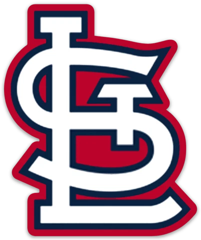 Saint Louis Cardinals Classic StL Logo Type MLB Baseball Die-Cut MAGNET Cover