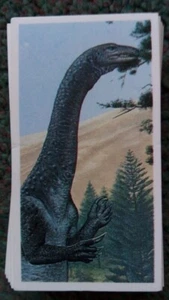 " The Dinosaur Trail" - Brooke Bond tea cards - loose. Very good condition. - Picture 1 of 4