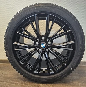 Original Winterradsatz BMW 2+3+4er 7.5+8.5x18 mit Pirelli Winter Runflat+ RDKS - Bild 1 von 5