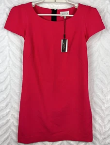 Milly Chloe Kleid rosa rosa italienischer Stoff hergestellt in den USA 2 neu mit Etikett - Bild 1 von 3