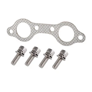 Muffler Manifold Bolts + Gasket For Polaris Sportsman 600 700 800 X2 RZR 800 - Picture 1 of 5
