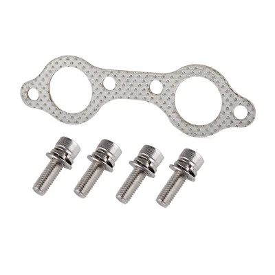 Muffler Manifold Bolts + Gasket For Polaris Sportsman 600 700 800 X2 RZR 800 - Image 1 of 4