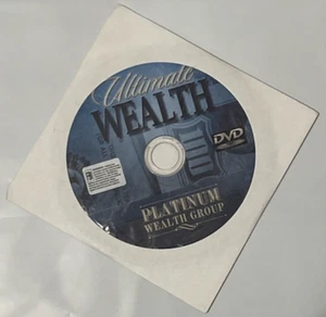 The Ultimate Wealth DVD FROM PLATINUM WEALTH GROUP - Imagen 1 de 1