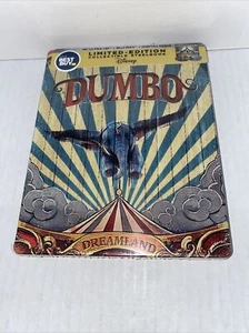 TIM BURTON'S DUMBO, SteelBook + 4K + Bluray + DIGITAL (EXPIRED)? **READ BBY - Picture 1 of 6