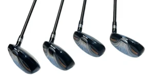 MAXFLI Fire Club Black Max 3 Wood, 5 Wood, 4 Hybrid, 3 Hybrid - Picture 1 of 16