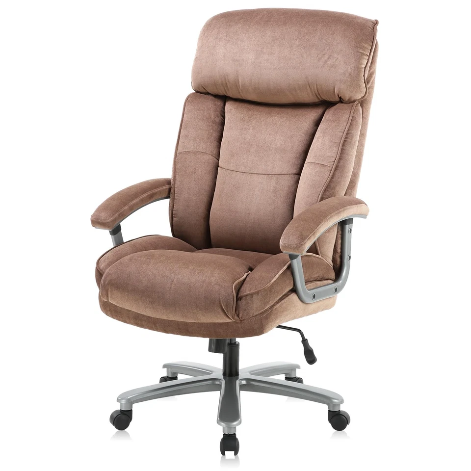 Ergonomic Big and Tall Executive Office Chair With Upholstered Swivel 400lbs