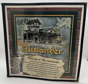 Menu From Your Favorite Restaurant THE AUSLANDER German New Braunfels TX Texas - Picture 1 of 7