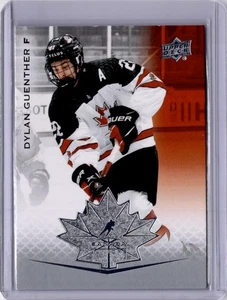 Dylan Guenther Base #35 2021-22 Upper Deck Team Canada Juniors - Picture 1 of 2