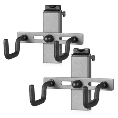 SAVIOR EQUIPMENT [SAVIOR] Wall Rack System Pistol Handgun Revolver Holder Rack Adjustable Hook