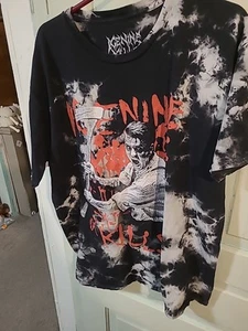 Camisa Ice Nine Kills XLarge Trilogy of Terror Tour 2022 American Psycho - Imagen 1 de 8