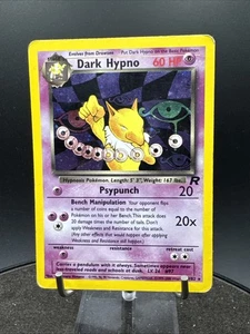 Pokémon Dark Hypno TCG Holo Rare Card 9/82 Wotc Team Rocket - Picture 1 of 24