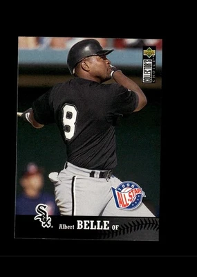 Albert Belle 1997 Collector's Choice Baseball Card #76 Chicago White Sox - Image 1 of 2