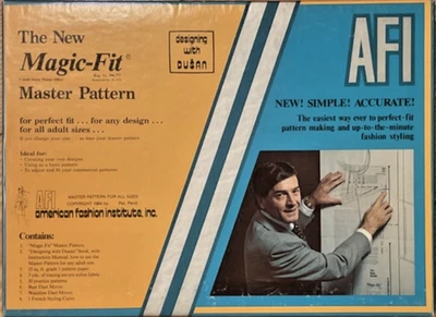 Magic Fit Master Pattern for Any Design New In Package Vintage 1984 - Image 1 of 4