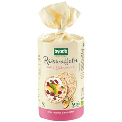 BYODO Bio Reiswaffeln ohne Salz 100g - Bild 1 von 3