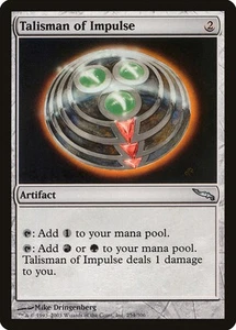 Talisman of Impulse Mirrodin - Moderately Played Foil - Picture 1 of 1