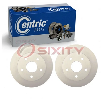 2 rotores de freno de disco delanteros Centric GCX para Ram 1500 2011-2018 neumático de freno ma Foto 1 de 4