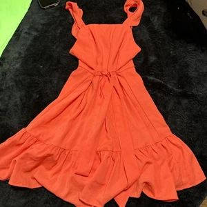 GB Girls Size 12 Light Orange Sun Dress Sleeveless - Picture 1 of 2