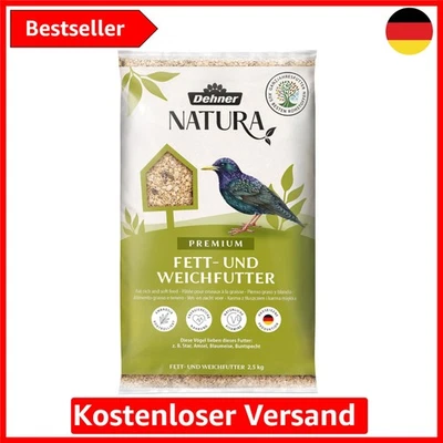 Natura  Wildvogelfutter, Fettfutter / Weichfutter, Ganzjahresfutter artgerech... - Bild 1 von 4