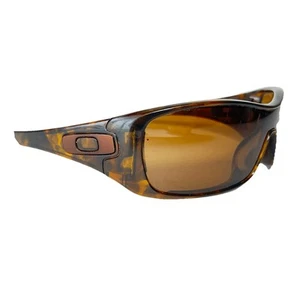 Oakley Antix Sonnenbrille braun Schildpatt Gestell braune Gläser 03-703 130 Made in USA - Bild 1 von 10
