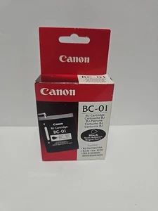 Original Canon BC-01 BJ Patrone - Schwarz Versiegelt - Bild 1 von 5