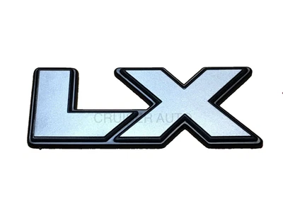 Emblema trasero genuino Toyota LX serie 70 Land Cruiser 1990-2016 Foto 1 de 2