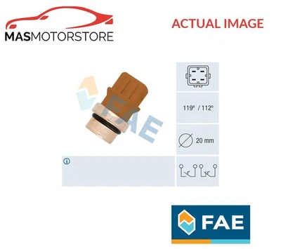 COOLANT TEMPERATURE SENSOR GAUGE FAE 35580 FOR SEAT CORDOBA,IBIZA II,TOLEDO I - Image 1 of 4