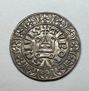 (1285-1314) Francia - AR Gros Tournois di Filippo IV la Fiera. - Foto 1 di 2