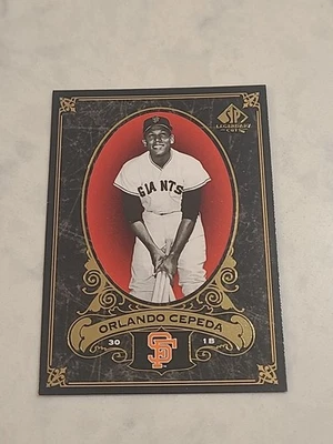 2007 SP Legendary Cuts - Orlando Cepeda #84 GIANTS (HOF)  - Image 1 of 2