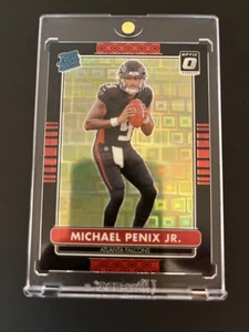 2024 Donruss Optic Michael Penix Jr 2014 Retro Black Pandora Rated Rookie /25 - Bild 1 von 2