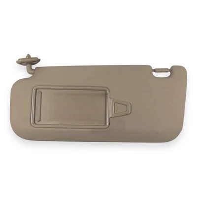 Hyundai Elantra 2007-2010 conductor lado izquierdo parasol vinilo marrón tostado Foto 1 de 4