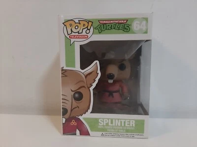 Figura Vinilo Funko Pop Televisión TMNT - # 64 Splinter Foto 1 de 4